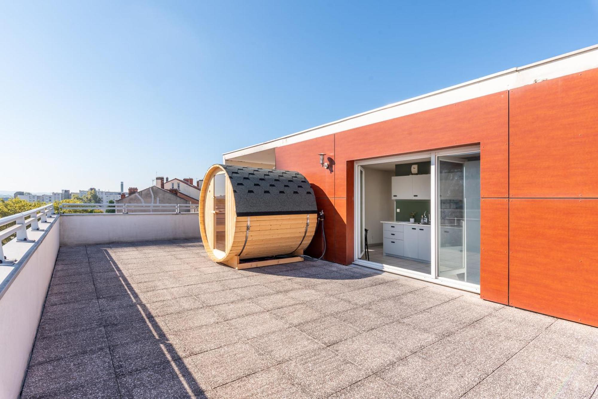 Le Montblanc & Spa Rooftop Lião Exterior foto